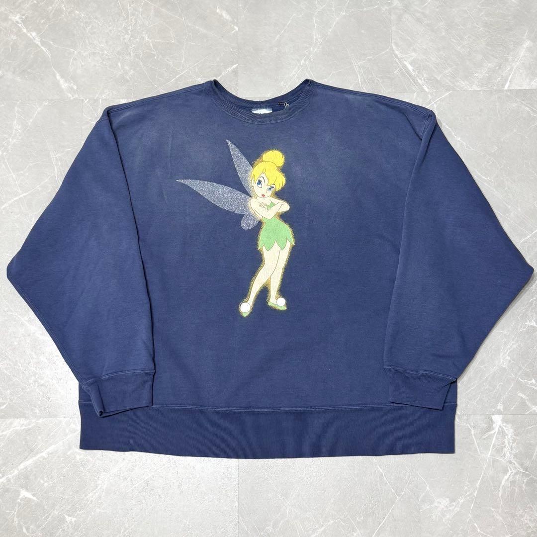 SAINT MICHAEL】スウェットシャツ ティンカーベル ディズニー XL