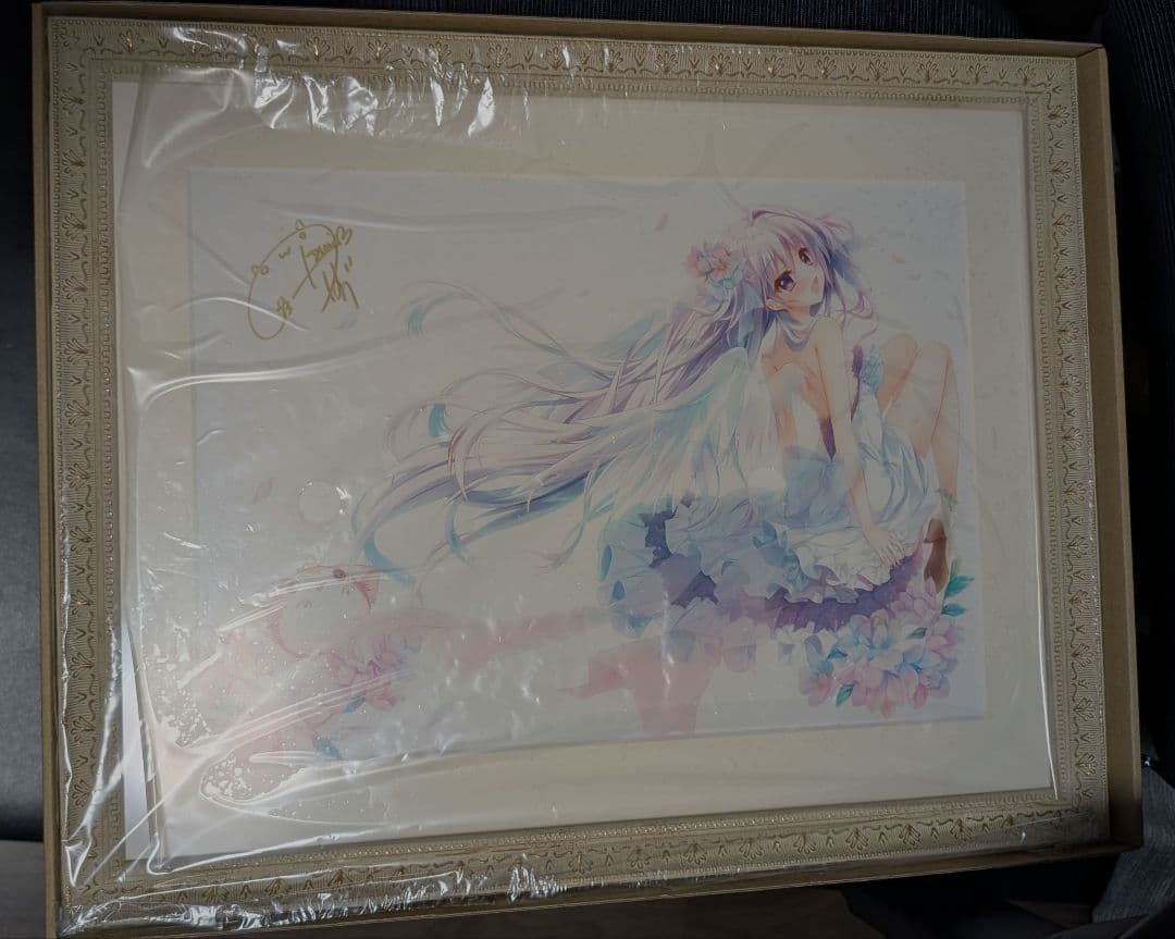 和泉つばす直筆サイン入り高精細複製原画 Piece of jade 藍歌 - メルカリ