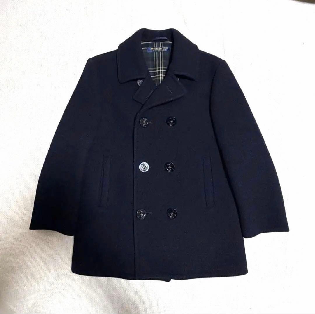 BROOKS BROTHERS Pコート ネイビー アンカーボタン 定番 名作