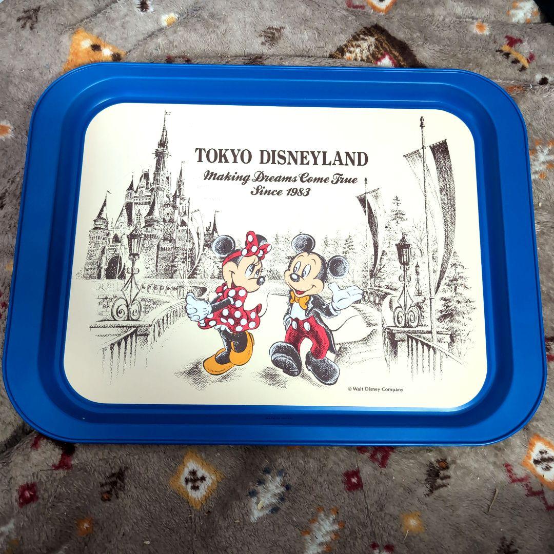 東京ディズニーランド ミッキー ミニー トレイ 1983 レトロ ビンテージ