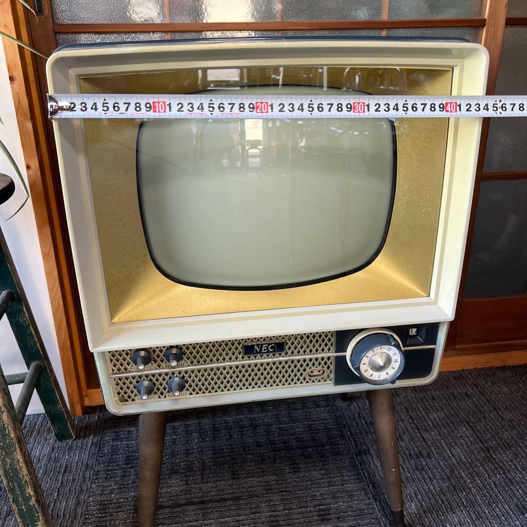 NEC 真空管テレビ 昭和レトロ - メルカリ
