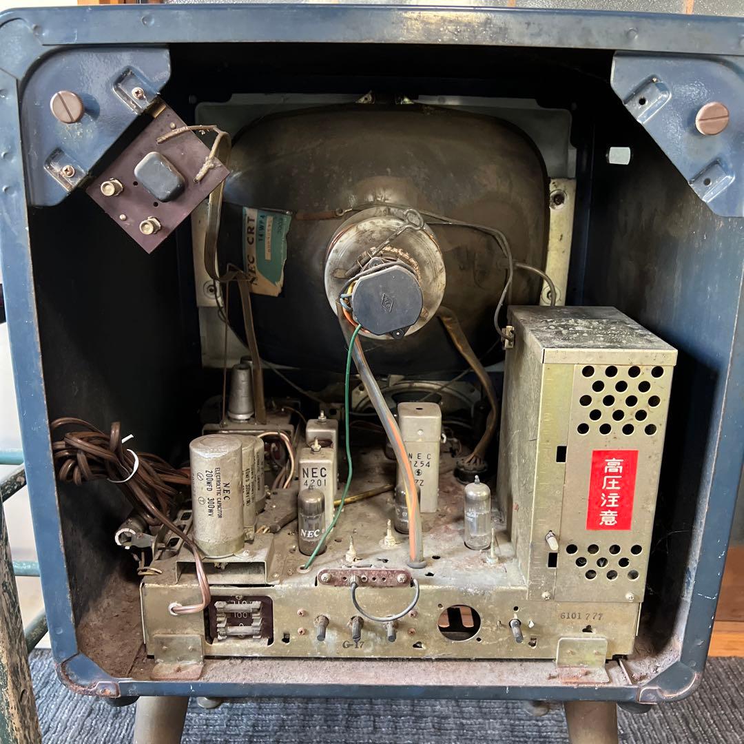 NEC 真空管テレビ 昭和レトロ - メルカリ