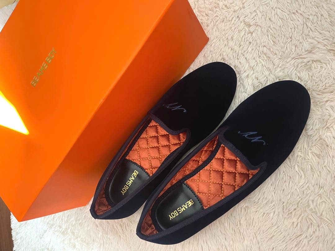 美品　beams オペラシューズ　23.5cm 箱あり　最終値下げ