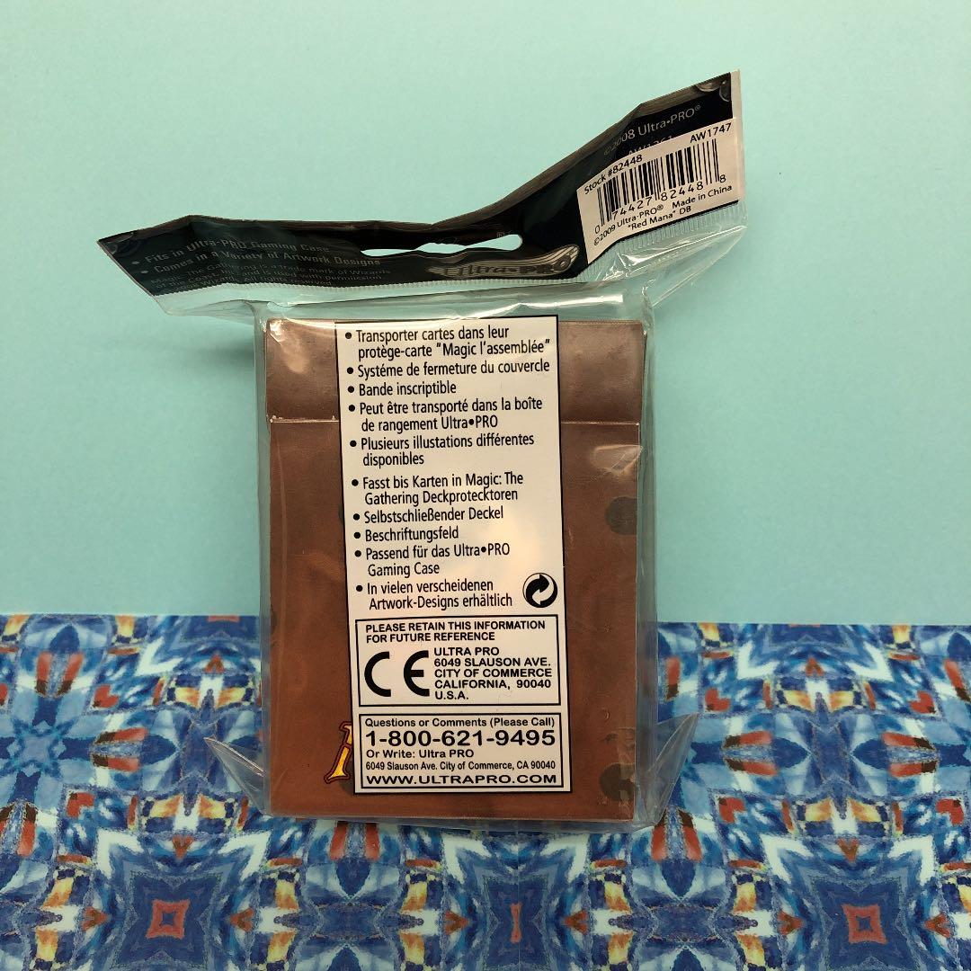 デッキケース マジックザギャザリング マナ赤 - メルカリ