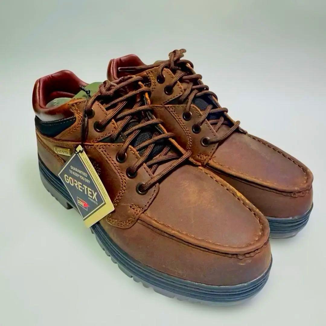 新品】25.5 Timberland Moc Toe Mid GTX ブラウン - メルカリ