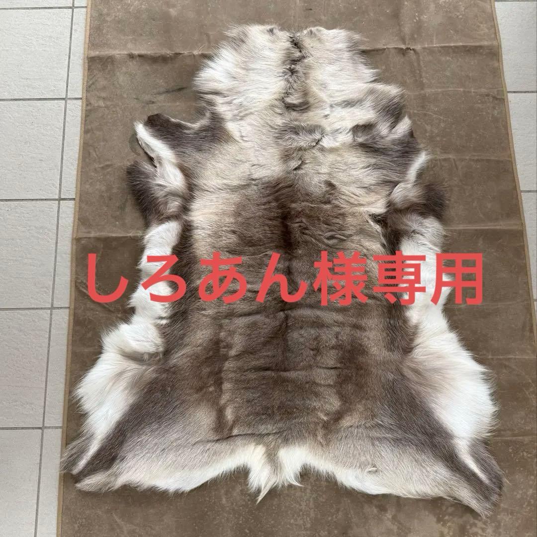 ダーラム　トナカイ毛皮 ダーラム トナカイファー ワードL Dalum | ファー 毛皮 毛 ラグ