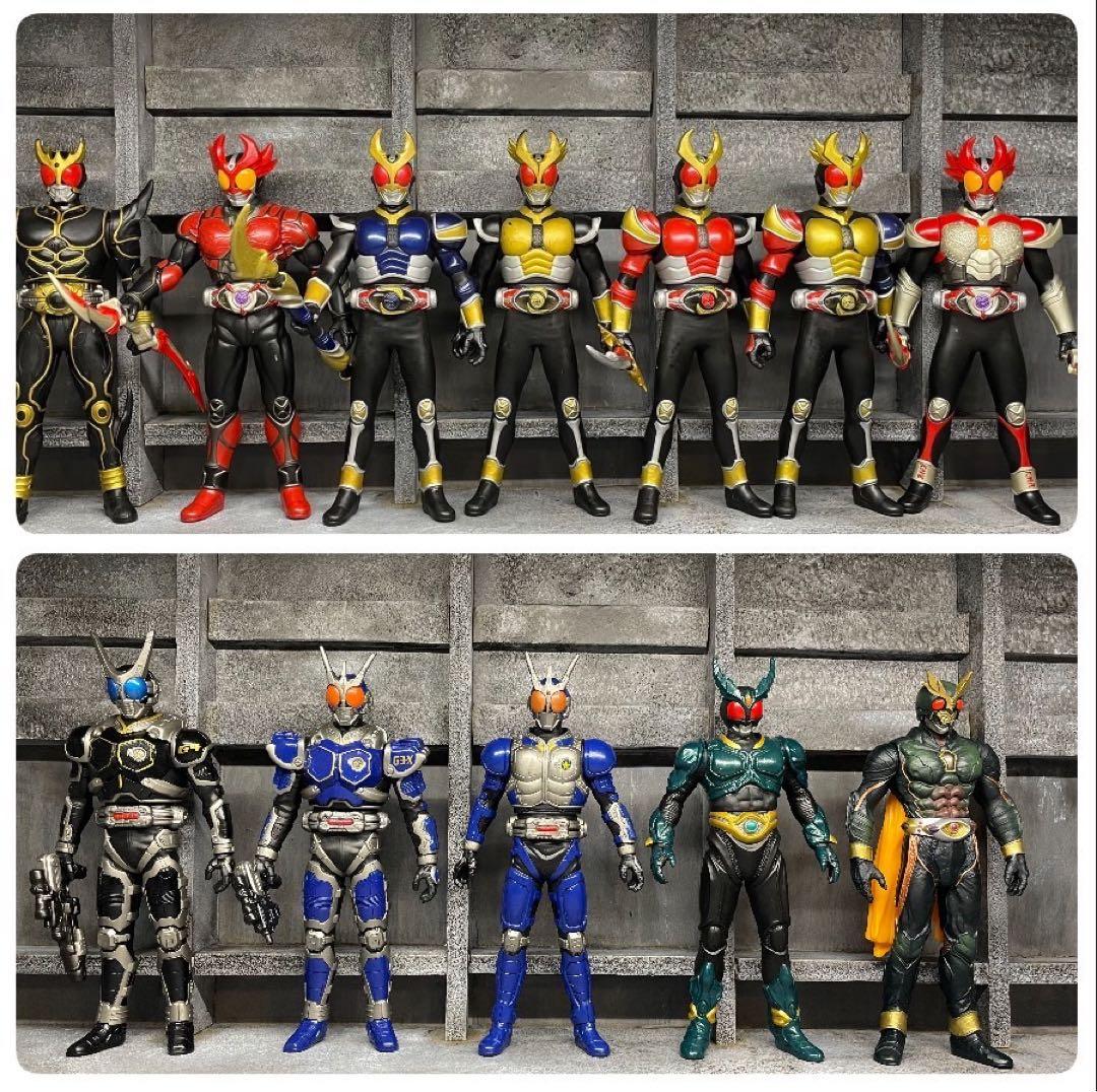 仮面ライダーアギト ソフビ17cm ×12種13体 バンダイ - メルカリ