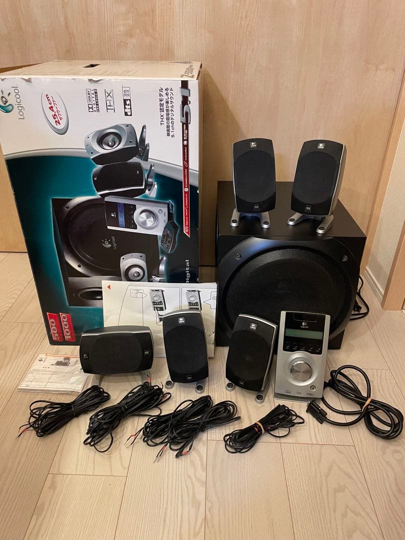 ロジクール z-5500 ウーファー スピーカー THX認定モデル 5.1ch - メルカリ