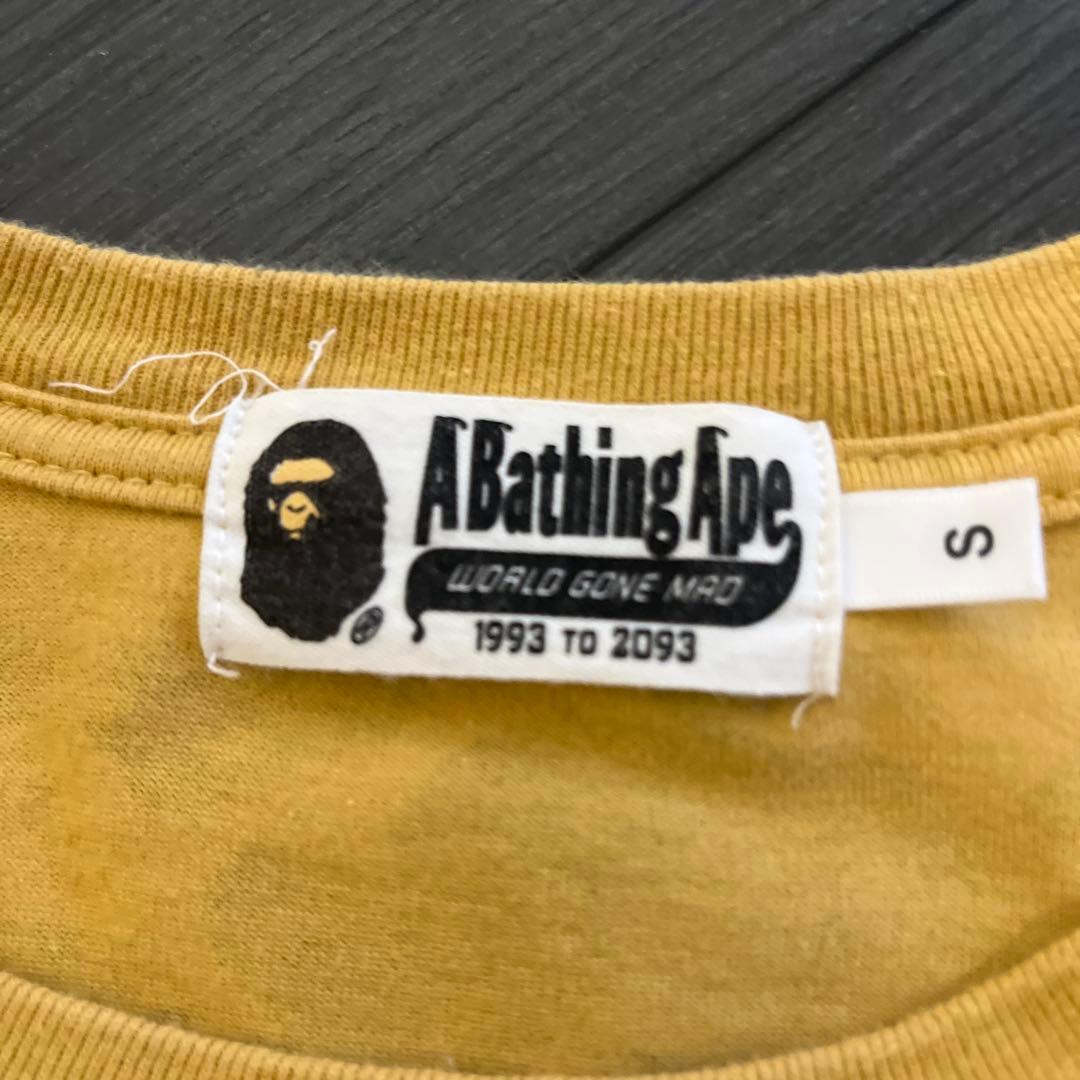 A Bathing Ape イエロー・カモフラージュ トレーナー Sサイズ - メルカリ
