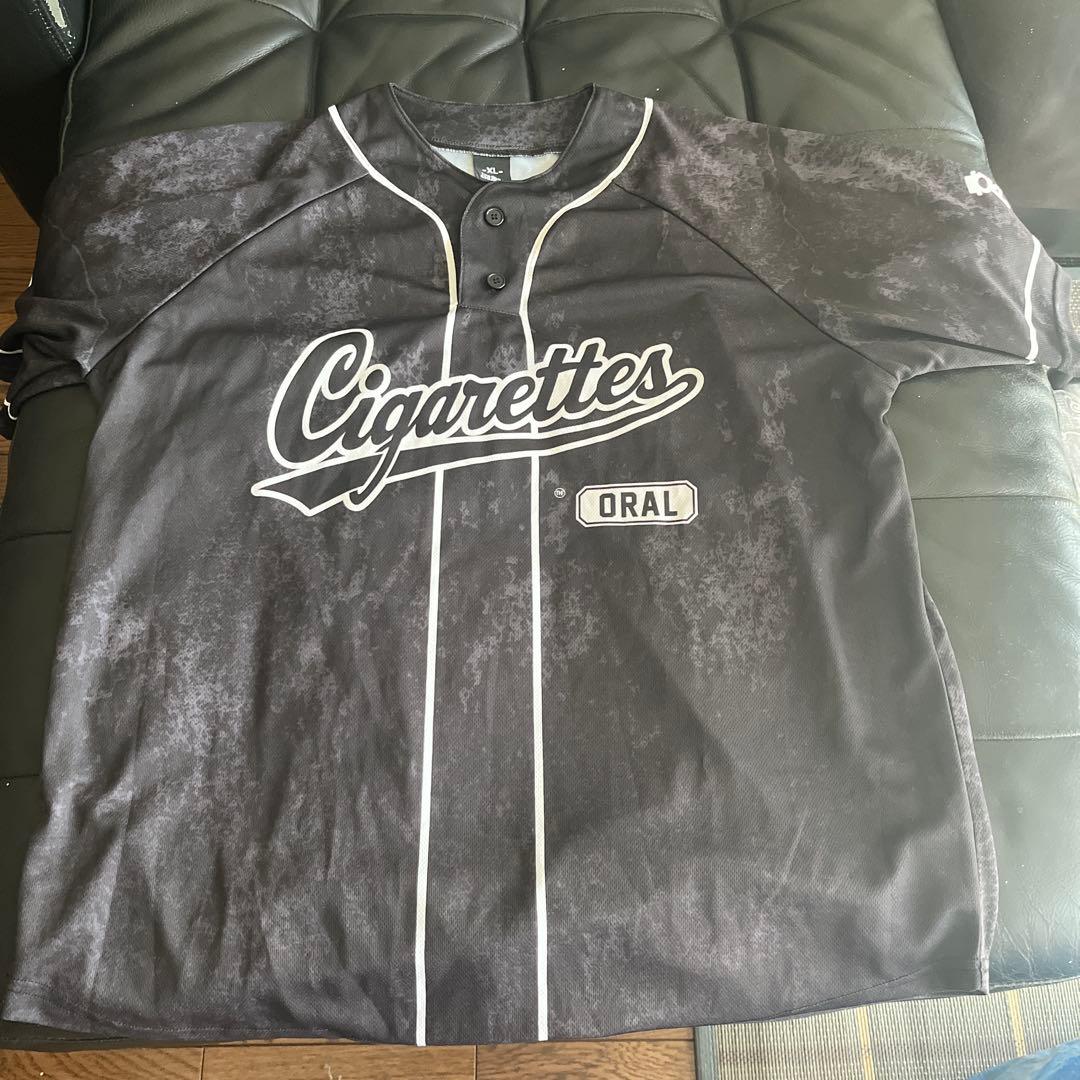 THE ORAL Cigarettes ベースボールシャツ 希少XL 通販限定グッズ】 山中拓也の誕生日プレゼントを完全受注生産で販売