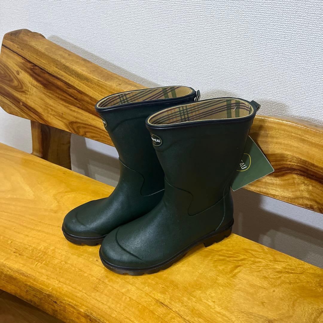 298】レディース レイン ラバーブーツLE CHAMEAU 39