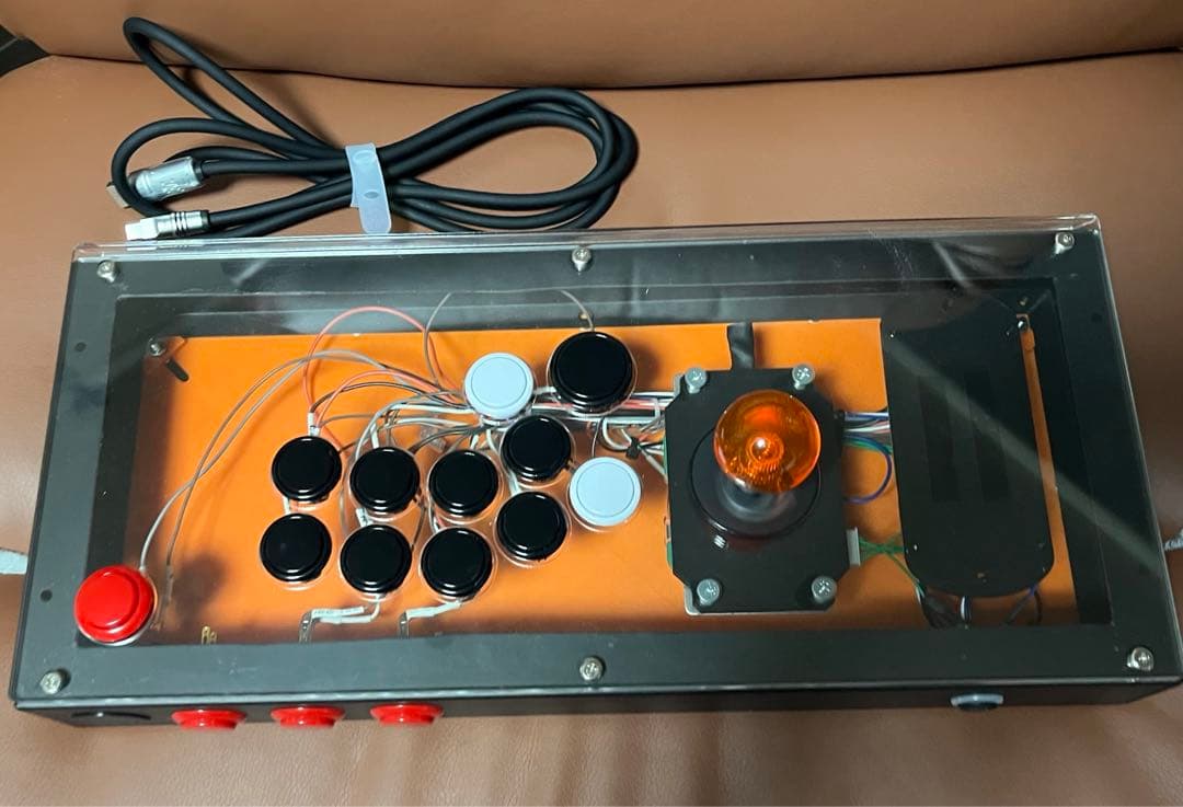 2月7日まで掲載 レバーアケコン one frame 完成品】共存筐体 レバー レバーレス オーダーメイド アケコン