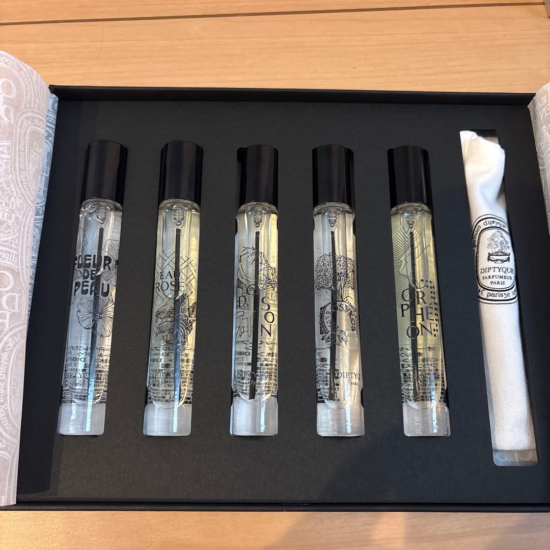 diptyque Eau de Parfum Palette 5本セット Diptyque Palette Of Eau De Parfum 5-Pcs Discovery Set / New With