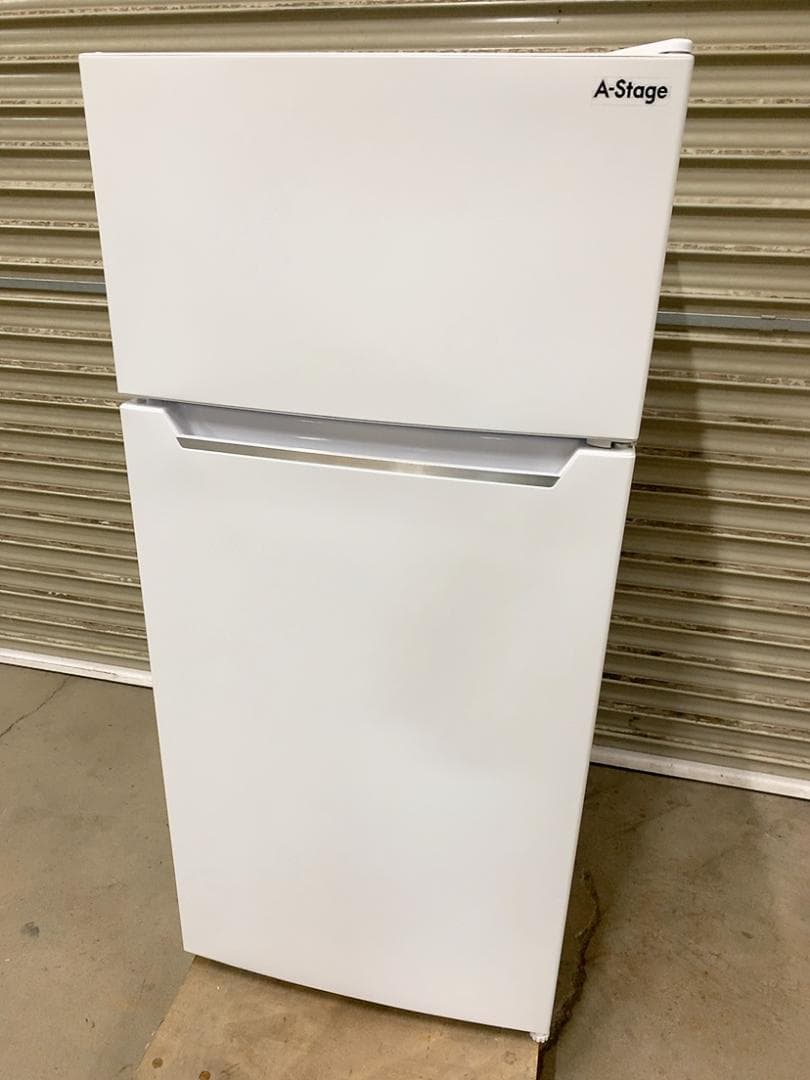 関東限定送料無料 A-Stage 2ドア冷凍冷蔵庫 0413や1 H 220 2ドア冷凍/冷蔵庫 118L(AS-R118SL-100)｜A-Stage inc.