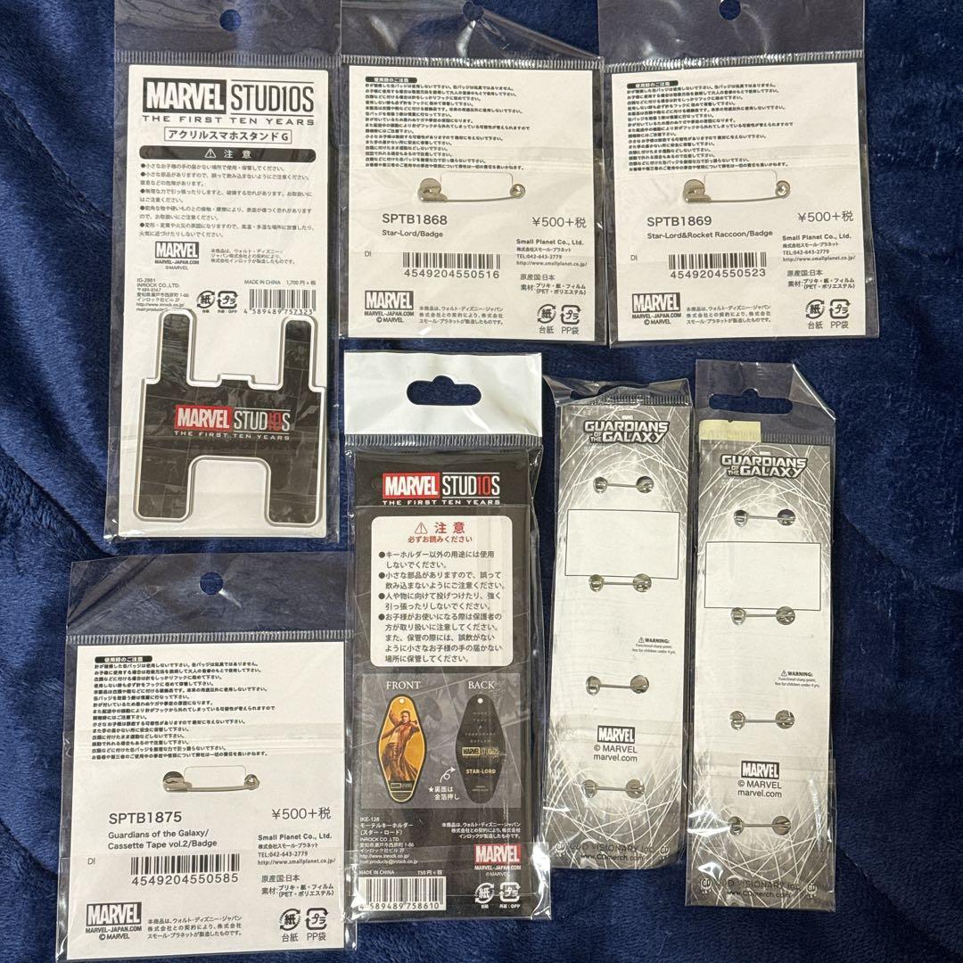 スターロード グッズ 缶バッジ アクリルスタンド クリスプラット