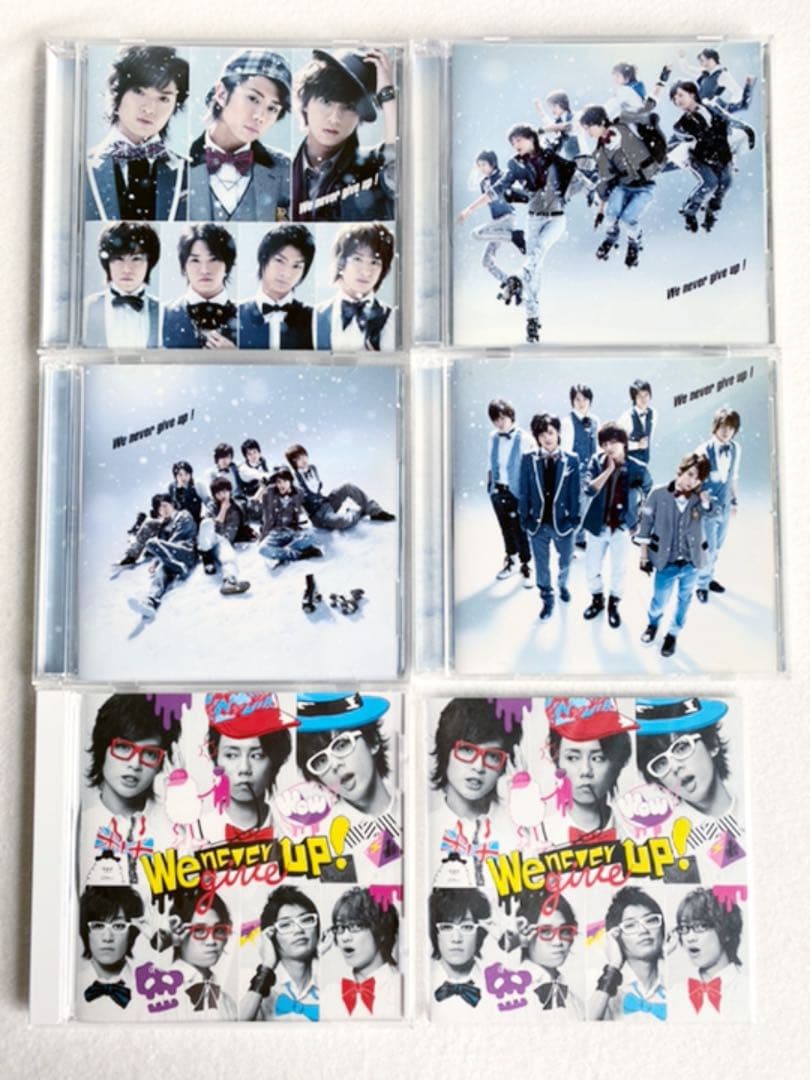 邦楽 Kis-My-Ft2 We never give up! We never give up! 【通常盤】 : Kis-My-Ft2 | HMV&BOOKS online