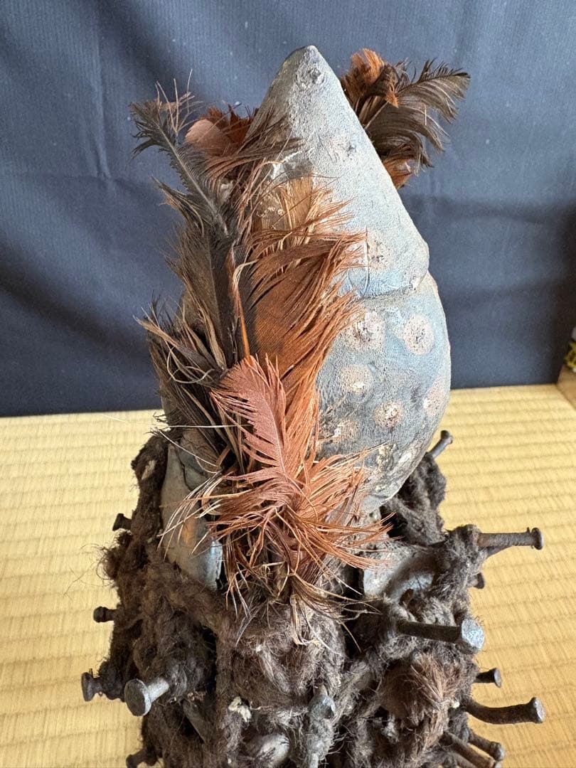 呪物 アフリカンアート ンキシ ンコンディ - メルカリ