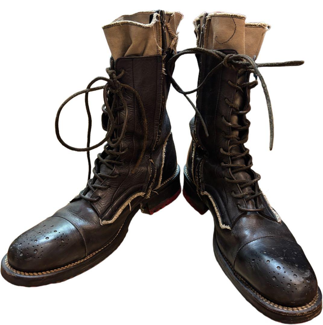 HIROMU TAKAHARA レースアップブーツ GLAY HISASHI着用 - メルカリ