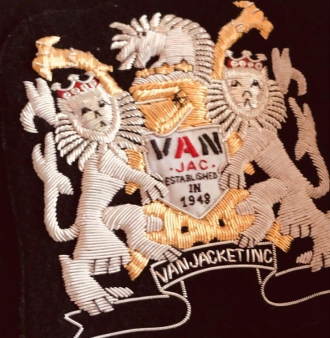 ⭐️限定VAN JACKET 金、銀モール刺繍幻のスタジャン2016大変貴重