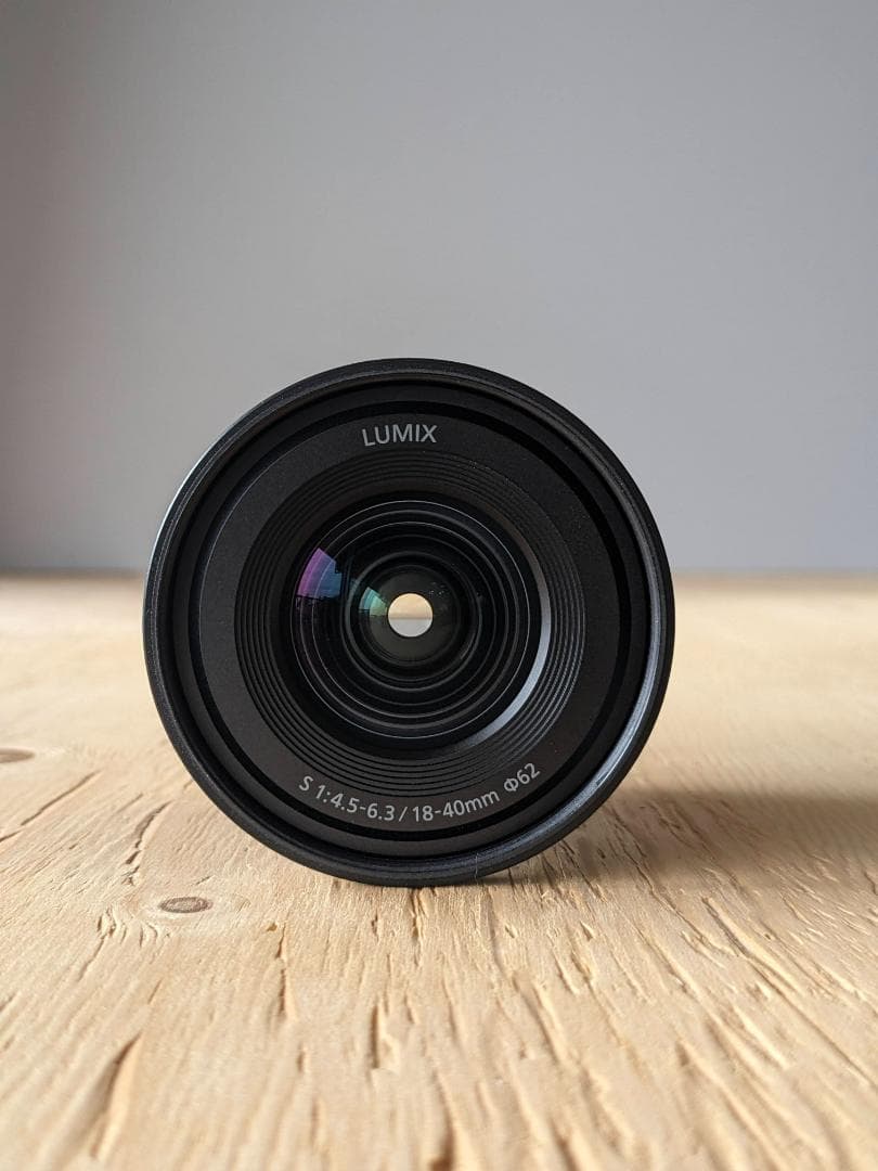 【超美品】LUMIX S 18-40mm F4.5-6.3 レンズ　箱付き