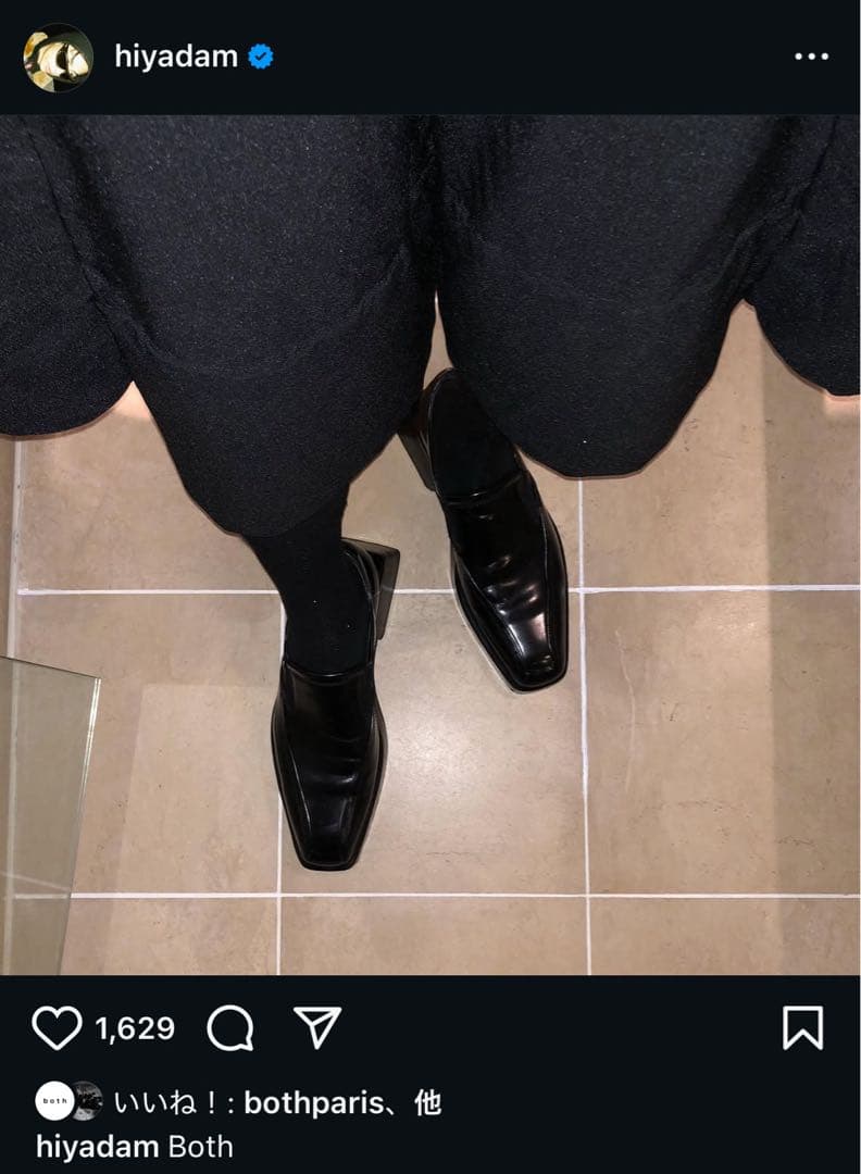 both paris】 gang loafers 20AW ギャングローファー - メルカリ