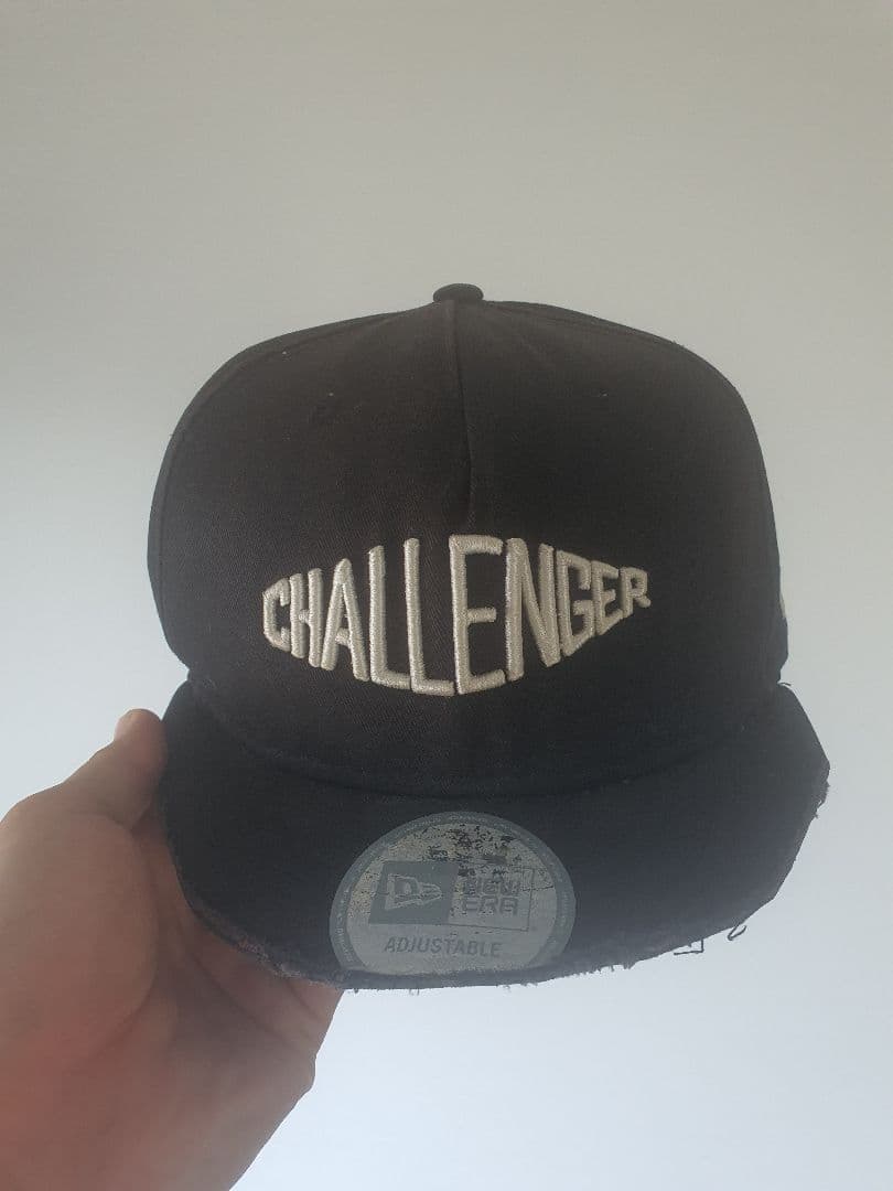 challengerツバ切りキャップ ニューエラ - メルカリ