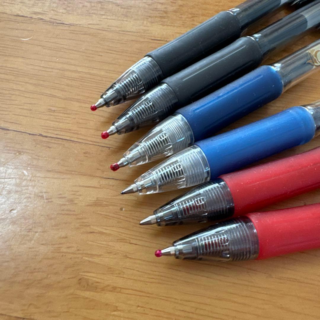 廃盤 ゼブラ SARASA サラサ 旧型 ボールペン 6本セット ペン回し