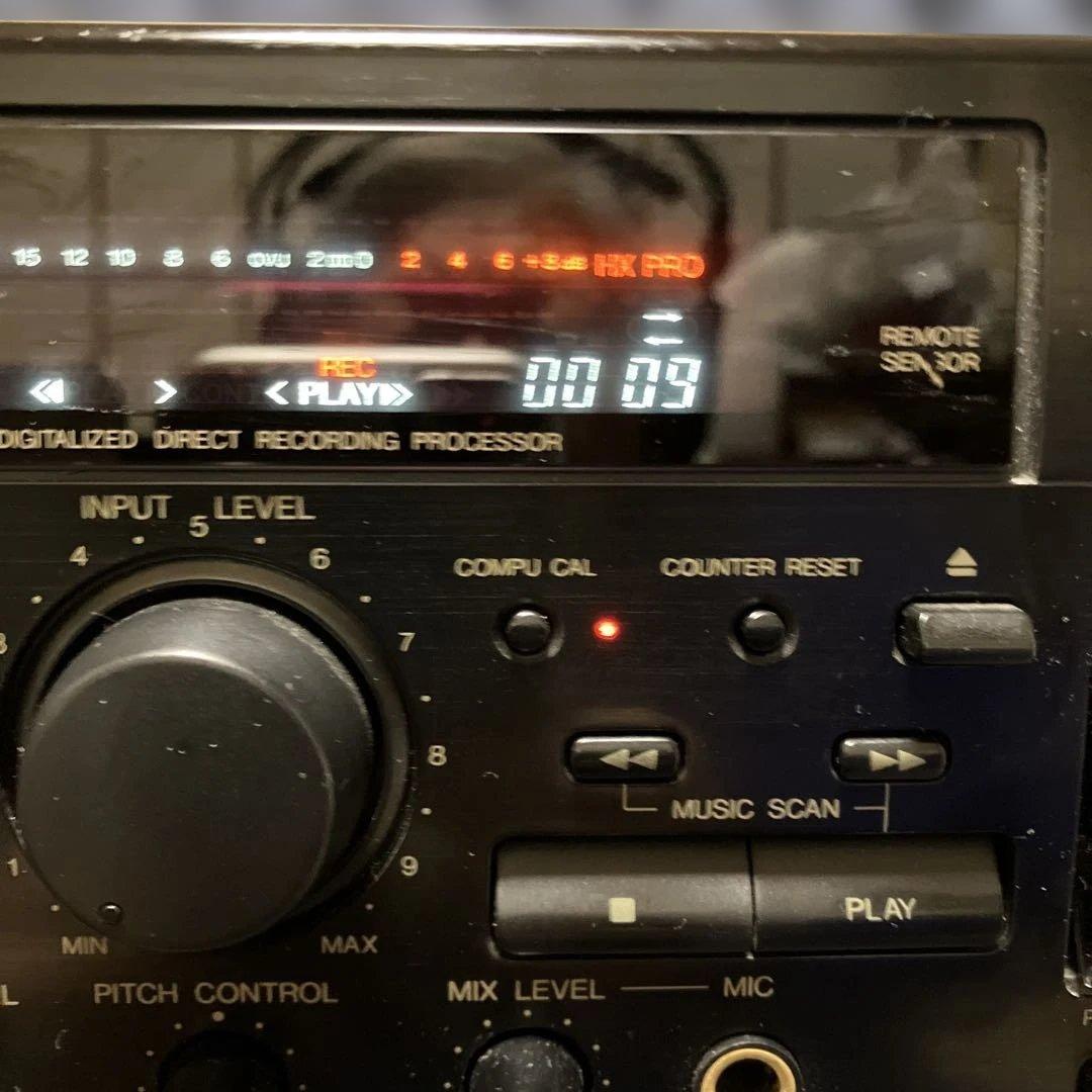 【3日間決算バーゲン】《動作品》 Victor TD-W313 Wカセットデッキ