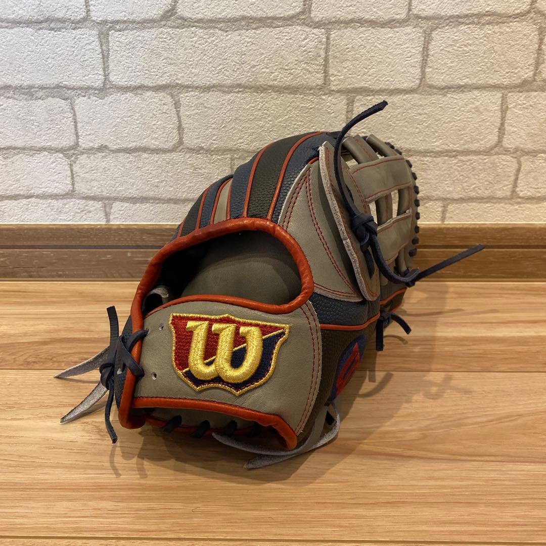Wilson 軟式グローブ 外野用　75型 硬式用 Wilson Staff DUAL 外野手用 75型 - Tオレンジ by Wilson Japan