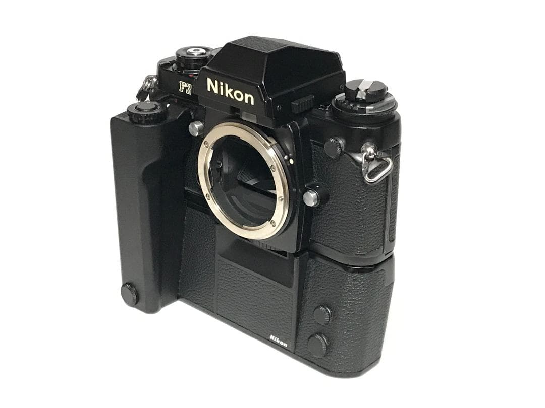 Nikon F3 アイレベル 191万台& MD-4 & MF-6B #9425 - メルカリ