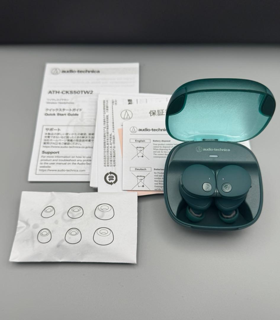 ATH-CKS50TW2 ノイズキャンセリングワイヤレスイヤホン ATH-CKS50TW2｜イヤホン：完全ワイヤレス SOLID BASS｜株式会社