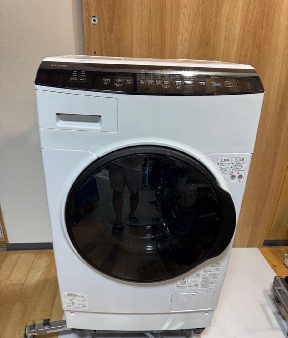 IRIS OHYAMA HDK842Z-W 年式：2022年　カラー:ホワイト ドラム式洗濯乾燥機 ホワイト HDK842Z-W [洗濯8.0kg /乾燥4.0kg
