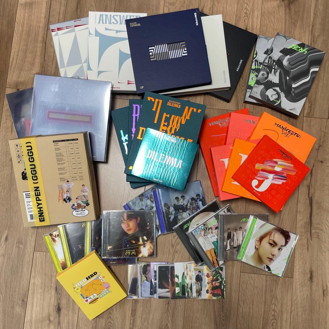 ENHYPEN アルバム まとめ売り うちわ トレカ ジョンウォン enhypen ジョンウォン まとめ売り｜Yahoo!フリマ（旧PayPayフリマ）