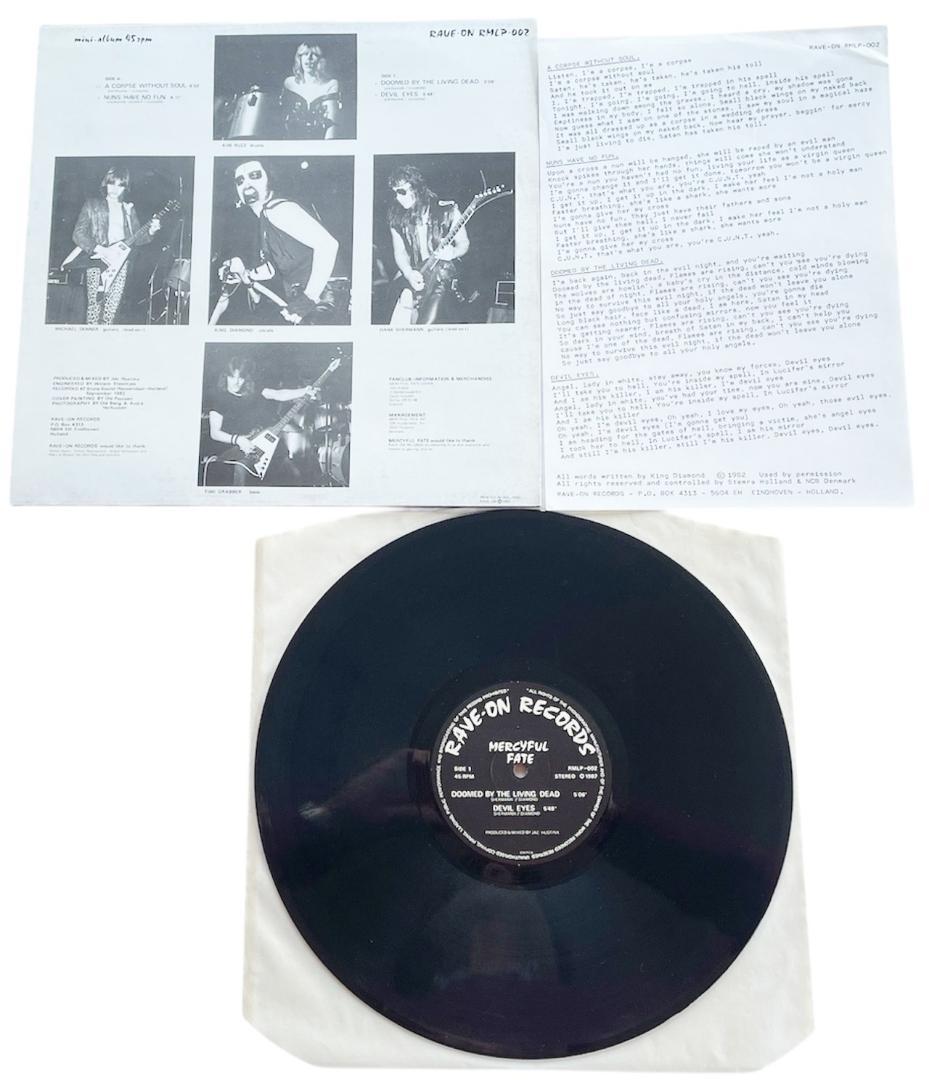 中古レコード MERCYFUL FATE RAVE-ON メタリカがカバー - メルカリ