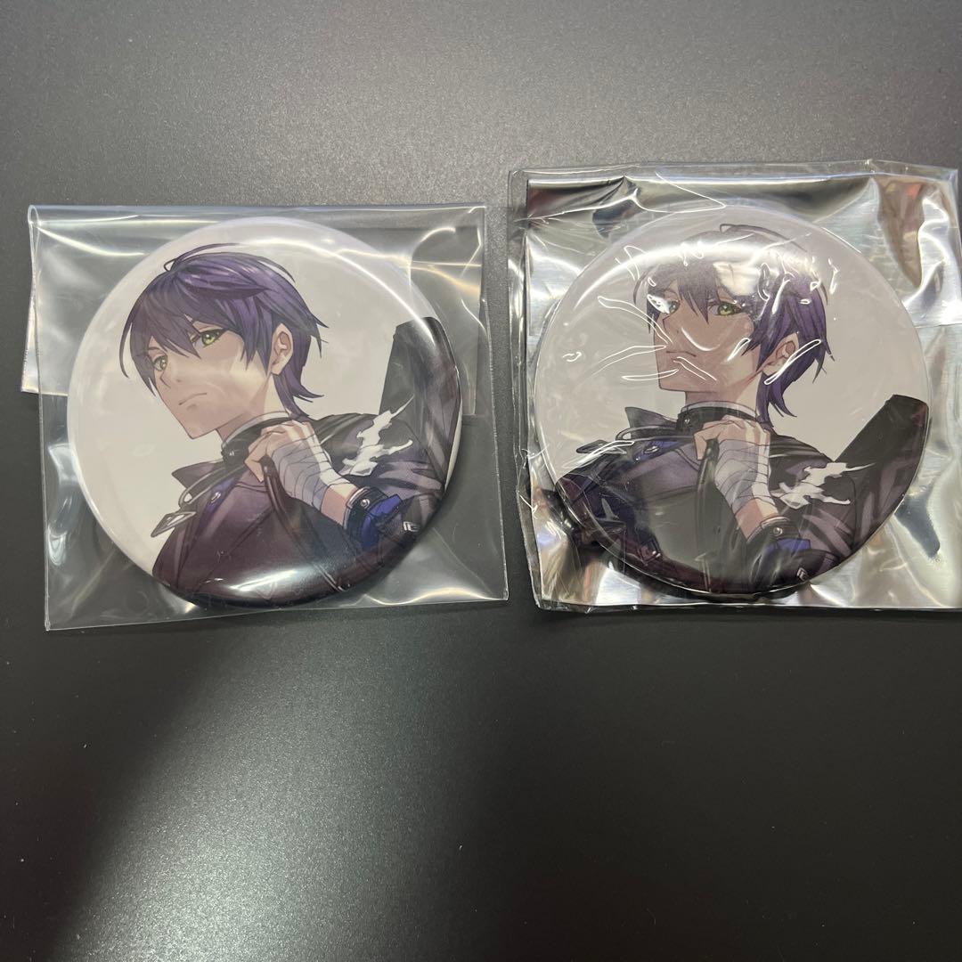にじさんじ ろふまお ROF-MAO 剣持刀也 crackup特典缶バッジ 2点