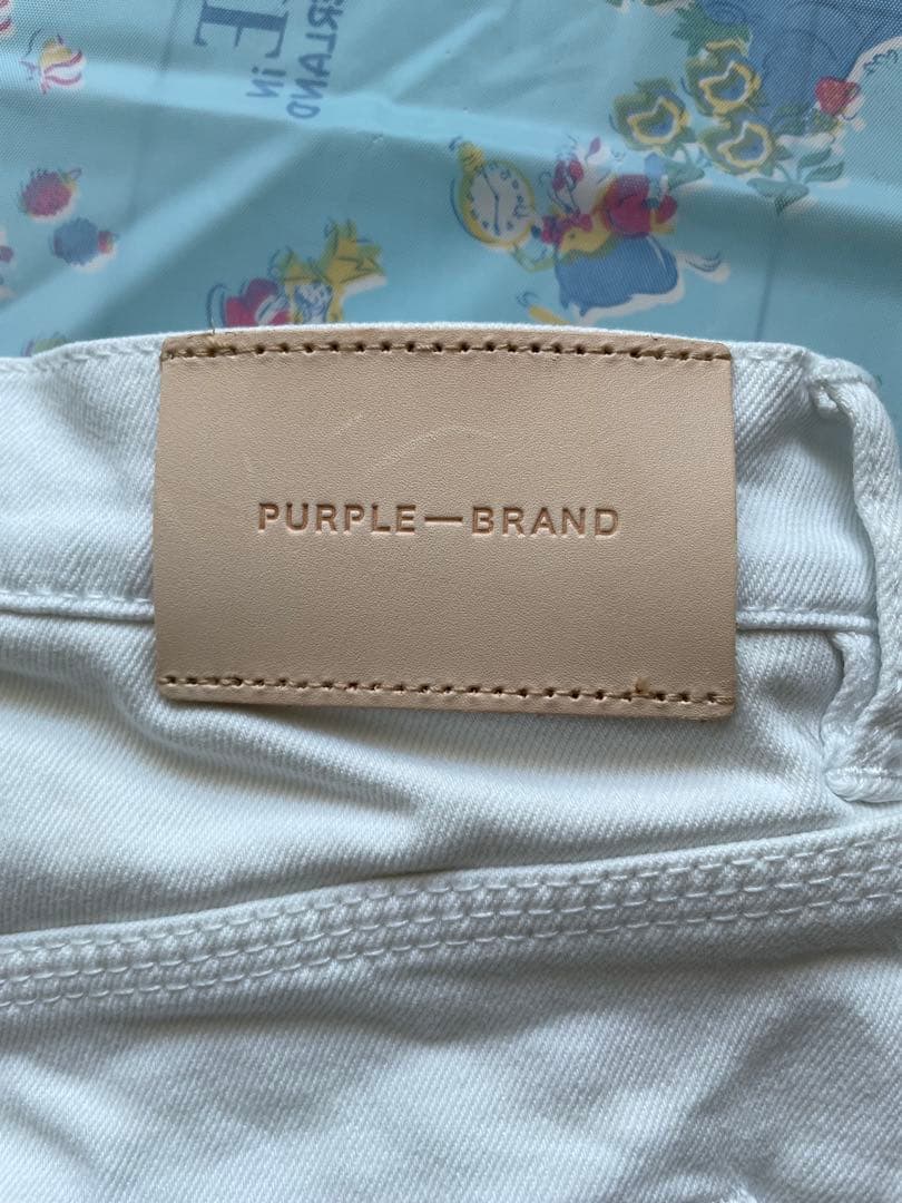 purple brand 】P001 Opticホワイトスキニー29 正規品 - メルカリ
