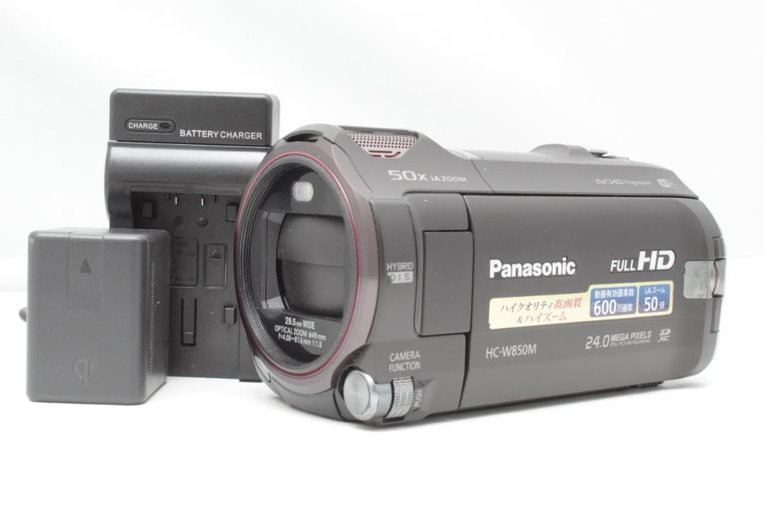 Panasonic HC-W850M　ビデオカメラ 概要 デジタルハイビジョンビデオカメラ HC-W850M | デジタルビデオ