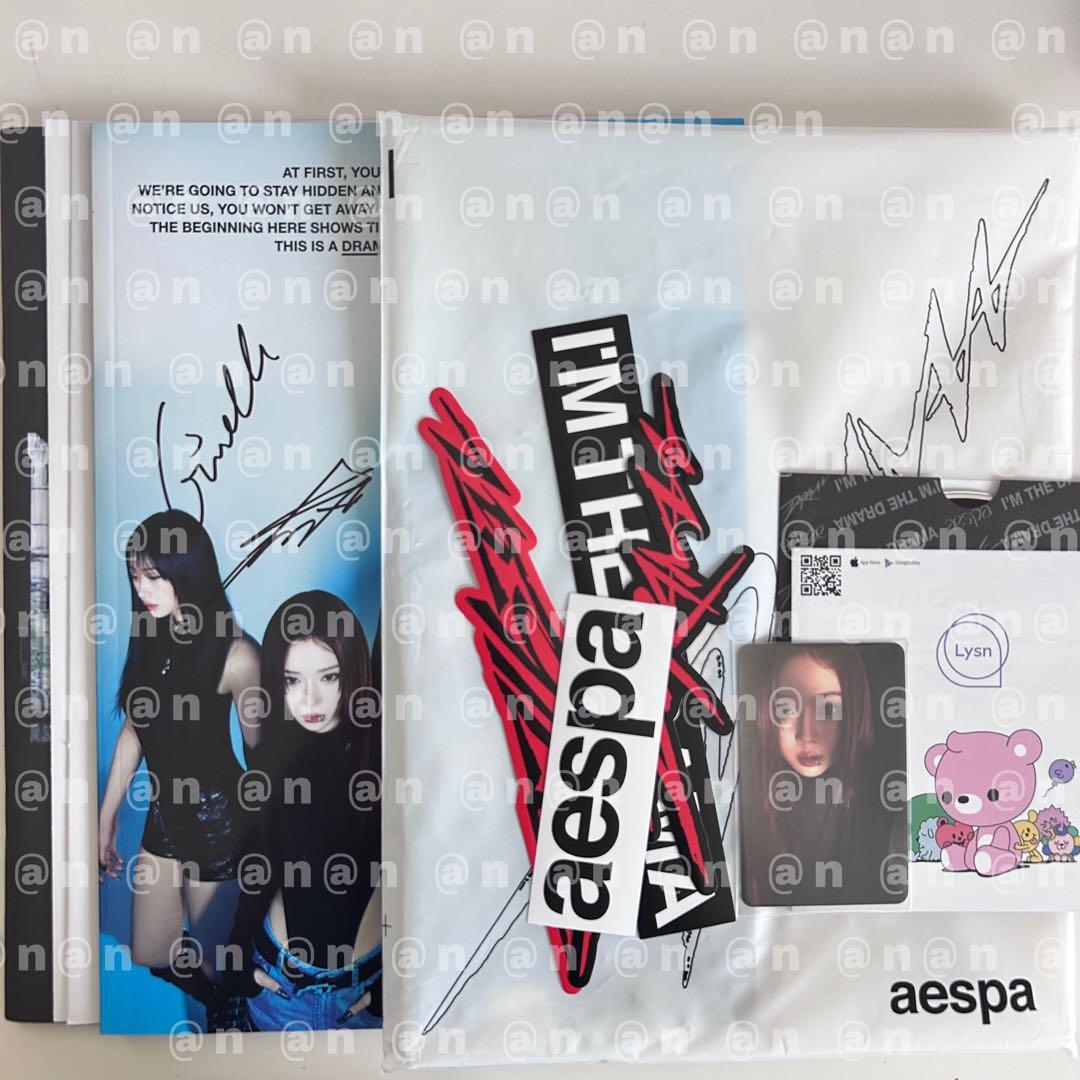 aespa 直筆 サイン アルバム CD - メルカリ