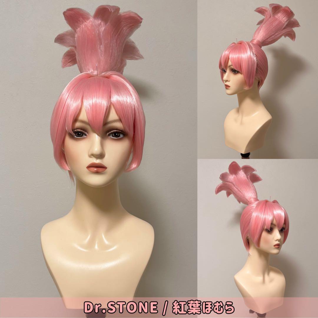 Dr.STONE 紅葉ほむら コスプレウィッグ - メルカリ