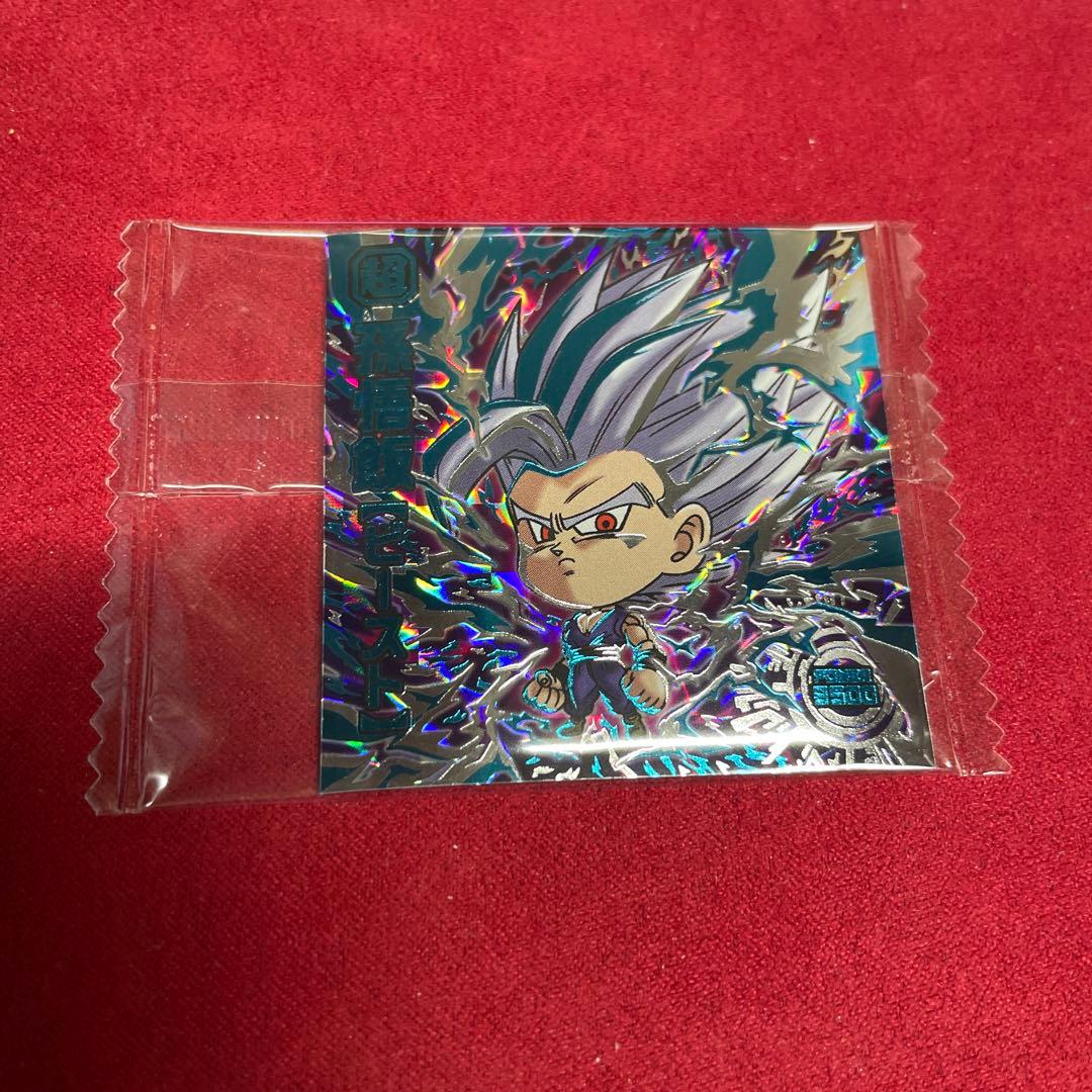 ドラゴンボールウエハースシークレットビーストご飯エラーシール