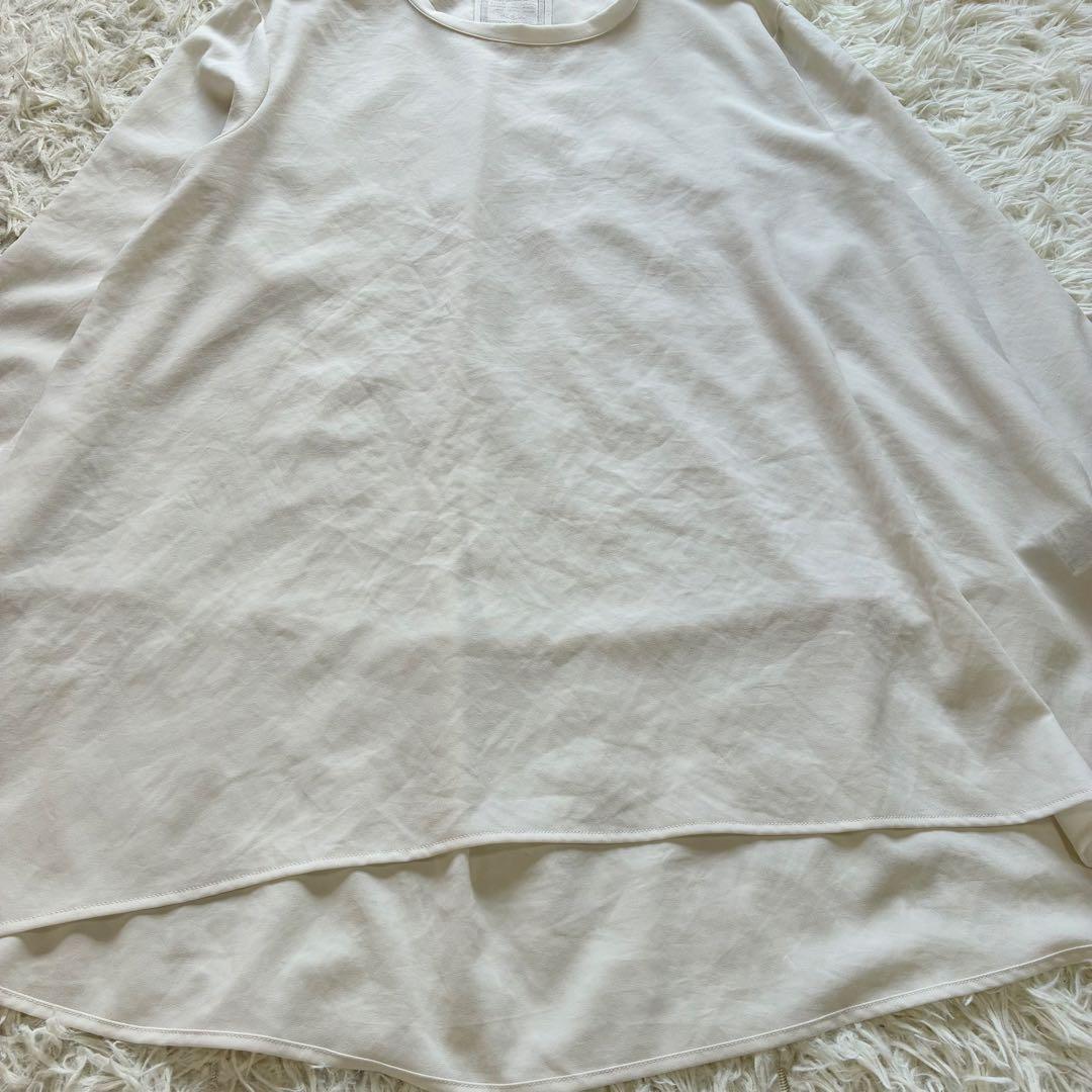 最終価格　BEARDSLEY 《LIVETART》後ろドレープ Tブラウス