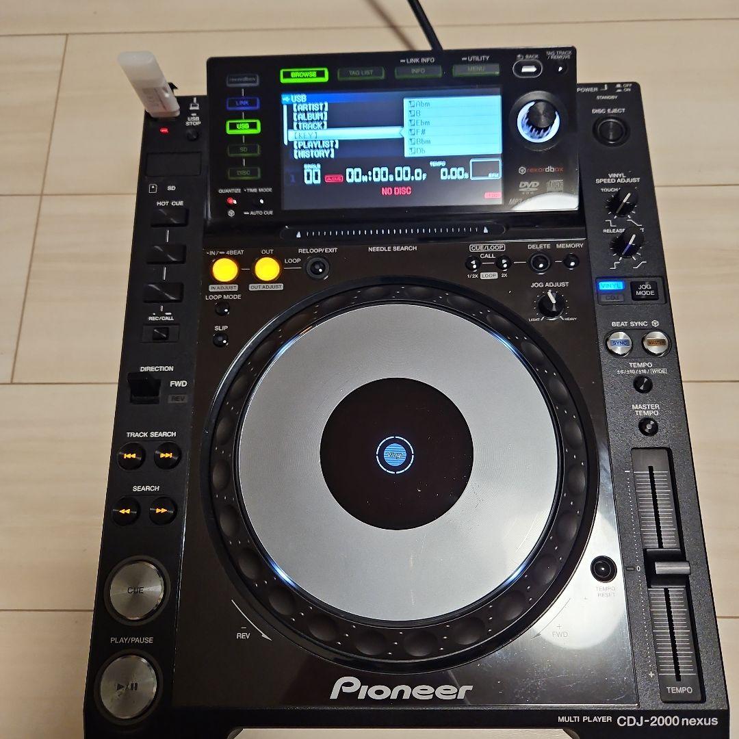 Pioneer CDJ-2000 Nexus 本体 CDJ-2000NXS (archived) Pro-grade digital DJ deck (black) - Pioneer DJ