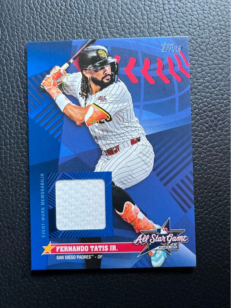 タティスjr topps ASG ジャージカード WBCドミニカ代表 - メルカリ