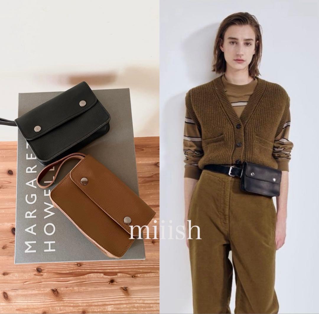 2024 代官山店限定 マーガレットハウエル レザーショルダーバッグ