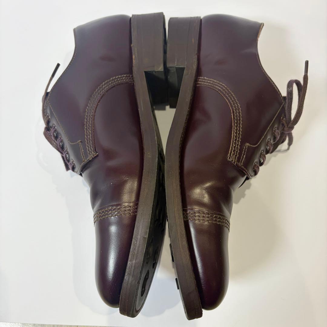 美品】サンダース ミリタリーダービーシューズ 8803R ダークブラウン