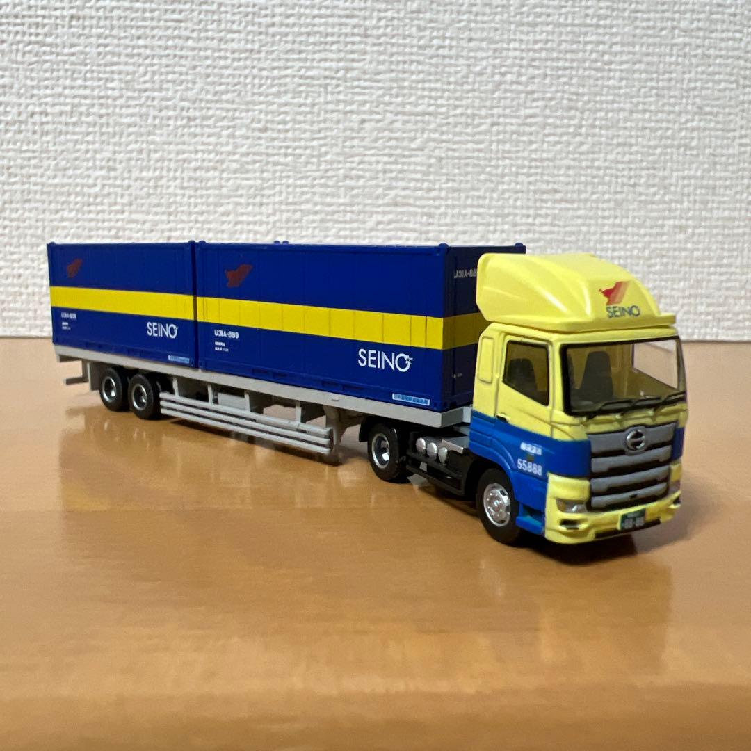 トレーラーコレクション 日野プロフィア 20ftコンテナセット積み 西濃