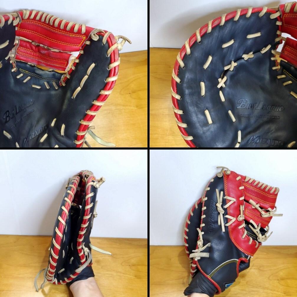 ミズノ 小笠原道大モデル 限定カラー 左投げ用 ファーストミット 軟式