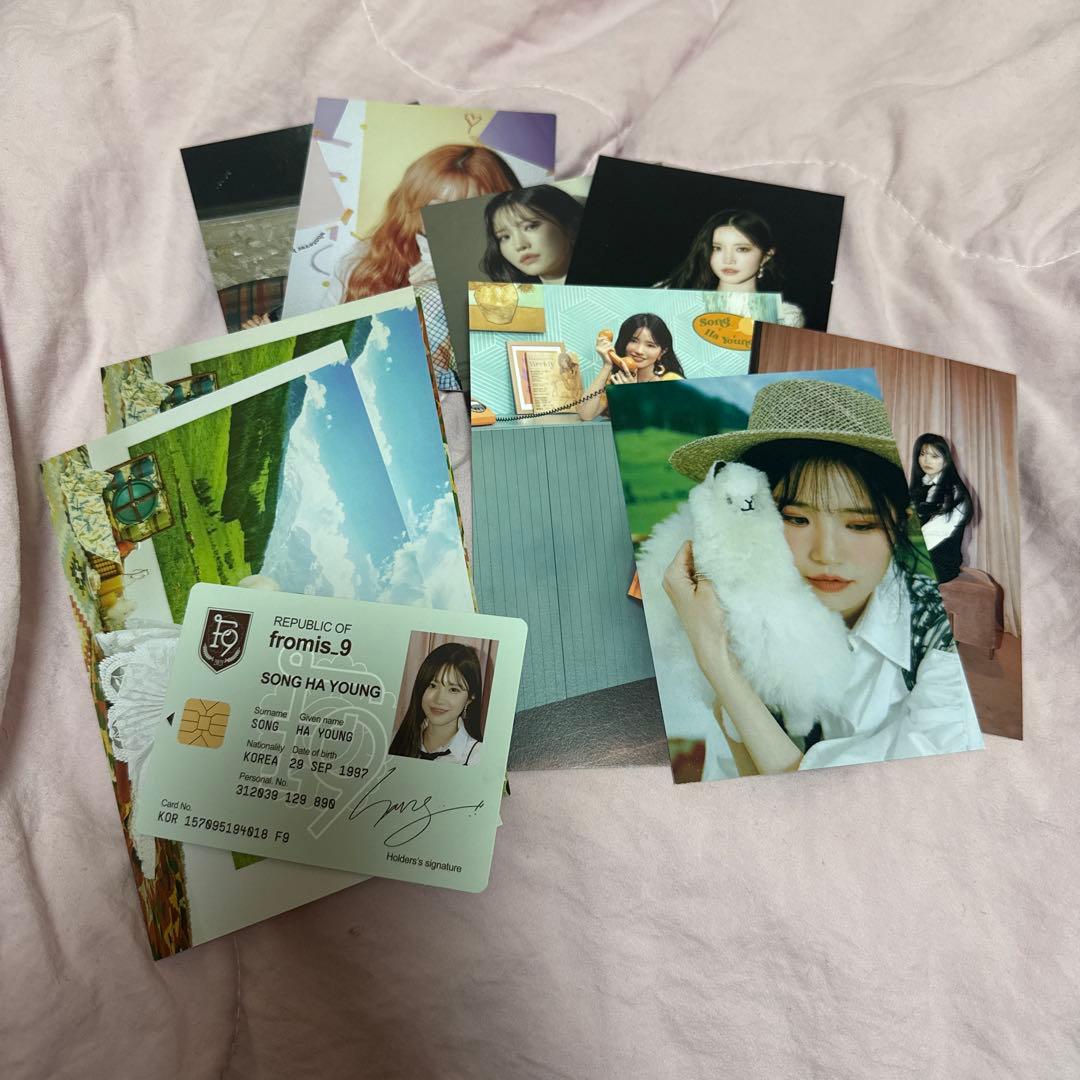 fromis_9 まとめ売り アルバム シーグリ メンシプ特典 トレカ - メルカリ