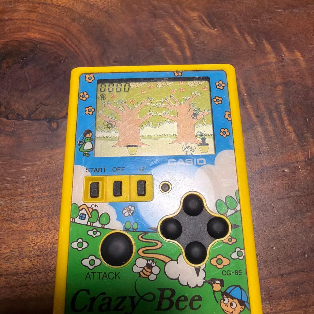 1984年 CASIO カシオ Crazy Bee レトロ ゲーム - メルカリ