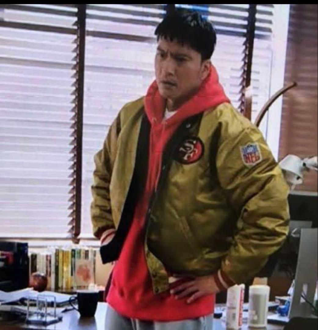 長瀬智也着 49ers スタジャン リバーシブル NFL starter 【L】 - メルカリ